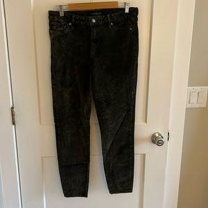 Lucky Brand Suede Pants